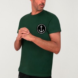 Camiseta de Hombre Verde Viento Team Cercle