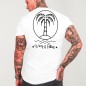 T-shirt Homme Blanc Island
