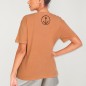 Camiseta Unisex Naranja Tostado Horizon Front