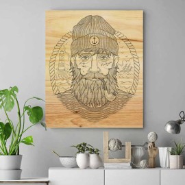 Wooden Table Transfer Real Captain