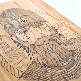 Wooden Table Transfer Real Captain