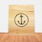 Wooden Table Original Real Captain