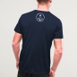 T-shirt Homme Bleu Marine Surf Brand Logo