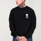 Men Sweatshirt Black Pirate Life