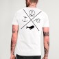 Men T-Shirt White Crossed Ideals Special Edition