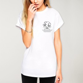 Camiseta de Mujer Blanca Oasis