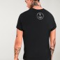T-shirt Homme Noir Thunder Skull