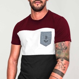 T-shirt Homme Noir Island Special Pocket