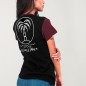 Women T-shirt Black Island Special Pocket