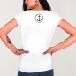 T-shirt Femme Blanc Camper Dream