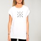 T-shirt Damen Weiß Arrows