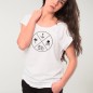 T-shirt Femme Blanc Travel