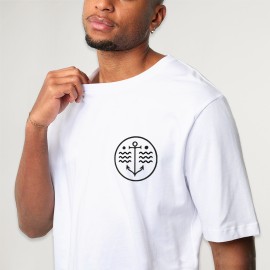 T-shirt Homme Blanc Harbour