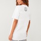 T-shirt Unisexe Blanc Open Wave