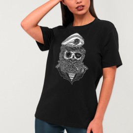 Camiseta Unisex Negra Walking Dead Sailor