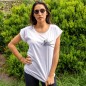 Women T-shirt White Golondrine Remastered