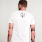 T-shirt Homme Blanc Geometric Lighthouse