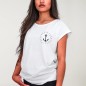 Women T-shirt White Godess Of Sea