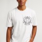 T-shirt Herren Weiß Ocean Octopus