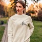 Sweatshirt de Mujer Blanco Hueso Golondrine Remastered