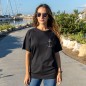 Unisex T-Shirt Black Nature Dream Anchor