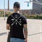 T-shirt Homme Noir Arrows