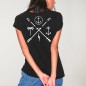 T-shirt Damen Schwarz Arrows